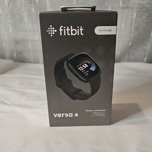 Fitbit Versa 4 Midnight Black Smartwatch
